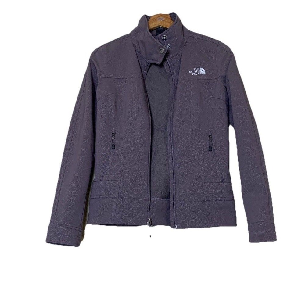 The North Face Jacket XS Women's Extra Gray Calentito Soft Shell Full Zip